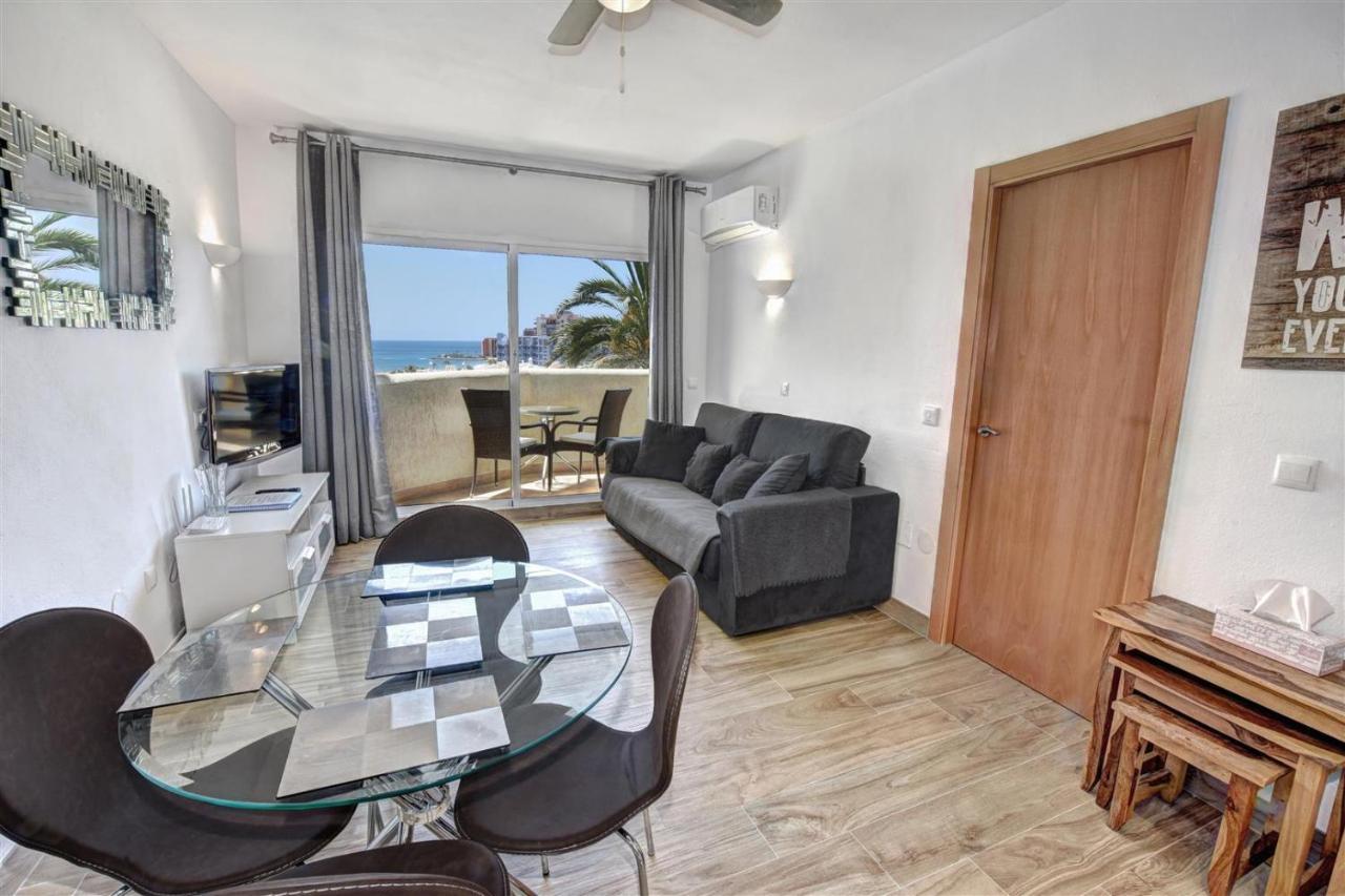 Benal Beach, Luxury Sea & Mountain View Beachside 1 Bedroom Apartment Benalmádena Exteriör bild