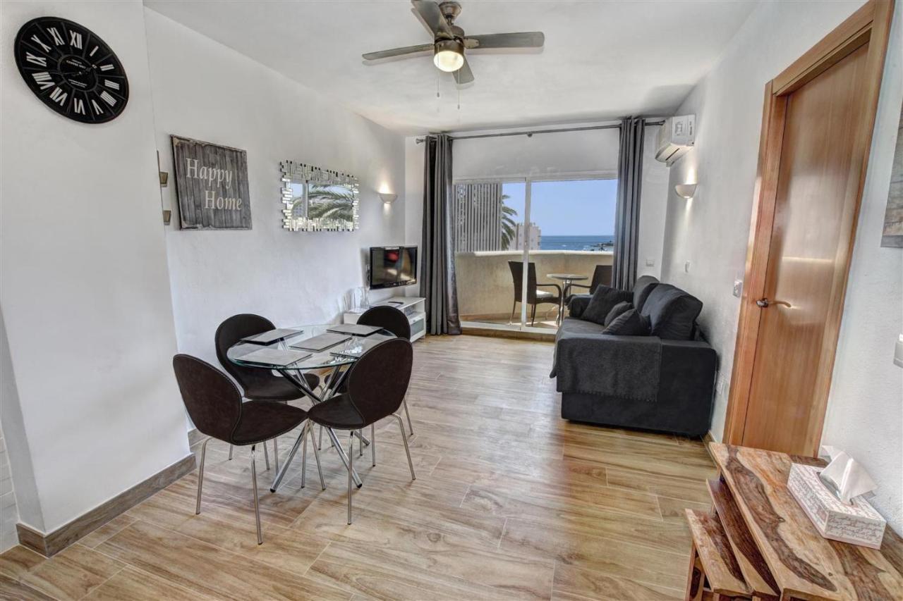 Benal Beach, Luxury Sea & Mountain View Beachside 1 Bedroom Apartment Benalmádena Exteriör bild